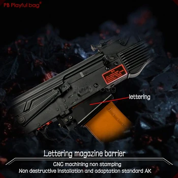 Žaismingas maišelį Taktinis AK tuščias žurnalas kliūčių mažinimo Atnaujinti Medžiaga CNC CPAK/TAIP pat žinomas kaip naudoti Modifikacija žaislai aksesuaras QD62