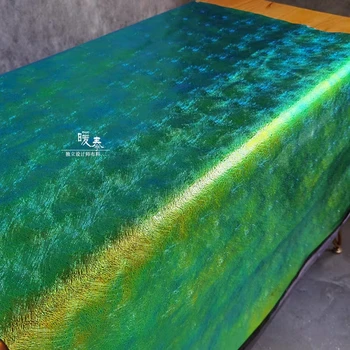 Žalioji Magija Sintetinės Odos Audinio Lazerio šviesą Atspindinčios Vandeniui 